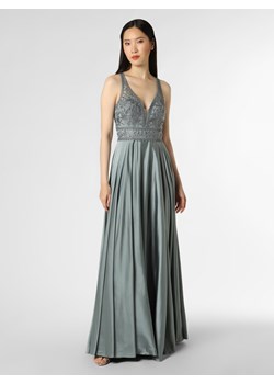 Luxuar Fashion Damska sukienka wieczorowa Kobiety Koronka cyjan jednolity ze sklepu vangraaf w kategorii Sukienki - zdjęcie 147592363
