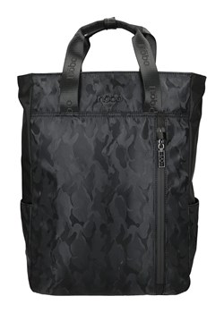 Torebka w kolorze grafitowo-czarnym ze wzorem  - (S)12 x (W)34 x (G)34 cm ze sklepu Limango Polska w kategorii Torby Shopper bag - zdjęcie 147593370