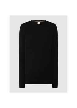 Sweter z bawełny ze sklepu Peek&Cloppenburg  w kategorii Swetry męskie - zdjęcie 147599461