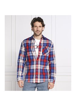 Tommy Jeans Koszula CHECK FLANNEL | Classic fit ze sklepu Gomez Fashion Store w kategorii Koszule męskie - zdjęcie 147604420
