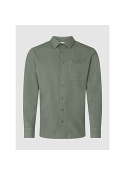 Koszula lniana o kroju regular fit model ‘Caleb’ ze sklepu Peek&Cloppenburg  w kategorii Koszule męskie - zdjęcie 147643194
