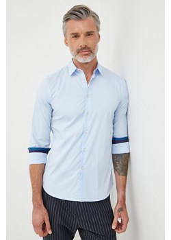 PS Paul Smith koszula męska slim z kołnierzykiem klasycznym ze sklepu ANSWEAR.com w kategorii Koszule męskie - zdjęcie 147660873