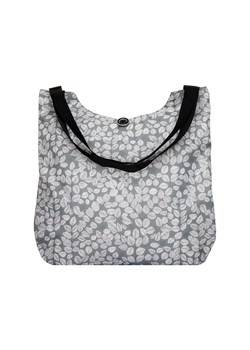 Torba Shopper lekka na ramie na zakupy Białe Listki ze sklepu GoCrazy w kategorii Torby Shopper bag - zdjęcie 147685842