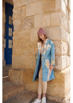 Płaszcz oversize Whole Wide World XS ze sklepu NAOKO w kategorii Płaszcze damskie - zdjęcie 147781873