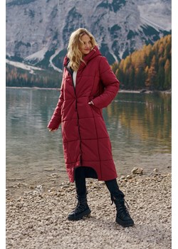 Długi płaszcz zimowy Reykjavik Maple XS ze sklepu NAOKO w kategorii Płaszcze damskie - zdjęcie 147785394