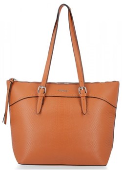 Klasyczna torebka damska David Jones Ruda ze sklepu torbs.pl w kategorii Torby Shopper bag - zdjęcie 147809753