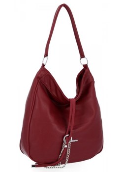 Uniwersalne Torebki Damskie XL firmy Bee Bag Bordowa (kolory) ze sklepu torbs.pl w kategorii Torby Shopper bag - zdjęcie 147809824