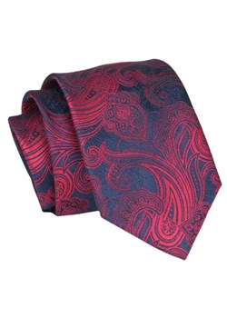 Krawat - ALTIES - Czerwień, Granat, Orient KRALTS0846 ze sklepu JegoSzafa.pl w kategorii Krawaty - zdjęcie 147823890