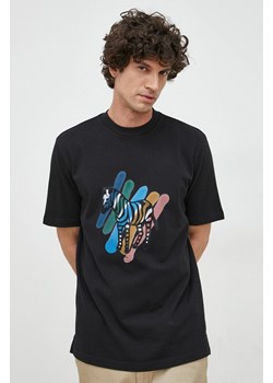PS Paul Smith t-shirt bawełniany kolor czarny z nadrukiem ze sklepu ANSWEAR.com w kategorii T-shirty męskie - zdjęcie 147872562