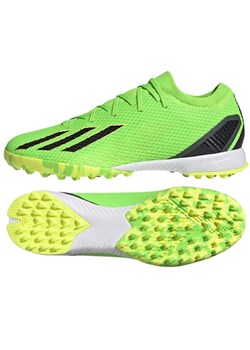 Buty piłkarskie adidas X Speedportal.3 Tf M GW8484 zielone zielone ze sklepu ButyModne.pl w kategorii Buty sportowe męskie - zdjęcie 147879852