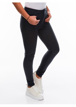 Spodnie damskie jeansowe 200PLR - czarne ze sklepu Edoti w kategorii Jeansy damskie - zdjęcie 147913854