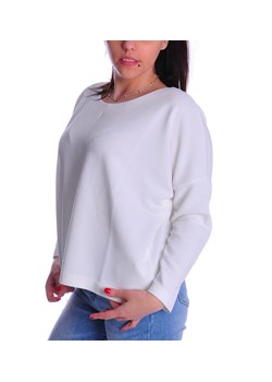Luźna damska bluzka Ecru /H UB315 U195/ ze sklepu Pantofelek24.pl w kategorii Bluzki damskie - zdjęcie 147943551