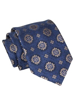 Krawat - ALTIES - Duże Grochy, Granatowy KRALTS0814 ze sklepu JegoSzafa.pl w kategorii Krawaty - zdjęcie 147976224