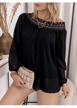 bluzka keyla czarna one size ze sklepu UBRA w kategorii Bluzki damskie - zdjęcie 147979402