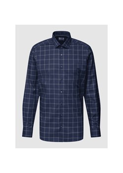 Koszula biznesowa o kroju Modern Fit w kratę ze sklepu Peek&Cloppenburg  w kategorii Koszule męskie - zdjęcie 148003453