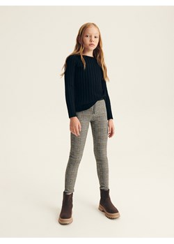 Reserved - Legginsy z zamkiem - Szary ze sklepu Reserved w kategorii Spodnie dziewczęce - zdjęcie 148017403