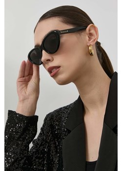 Gucci okulary przeciwsłoneczne damskie kolor czarny GG1170S ze sklepu ANSWEAR.com w kategorii Okulary przeciwsłoneczne damskie - zdjęcie 148019404