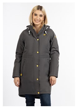 Płaszcz zimowy w kolorze szarym ze sklepu Limango Polska w kategorii Kurtki damskie - zdjęcie 148028842