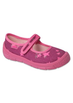 Befado obuwie dziecięce  545X001 różowe ze sklepu ButyModne.pl w kategorii Kapcie dziecięce - zdjęcie 148034070