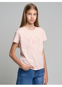 Koszulka dziewczęca różowa Courtney 600 ze sklepu Big Star w kategorii Bluzki dziewczęce - zdjęcie 148040603