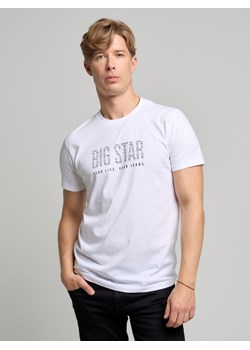 Koszulka męska z motywem świątecznym biała Graham 101 ze sklepu Big Star w kategorii T-shirty męskie - zdjęcie 148040932