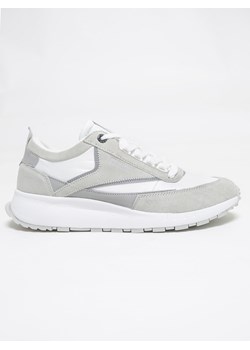 Sneakersy męskie ze skóry naturalnej KK174021 101 ze sklepu Big Star w kategorii Buty sportowe męskie - zdjęcie 148041804