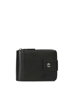 Czarny portfel męski ze sklepu Kazar w kategorii Portfele męskie - zdjęcie 148095553