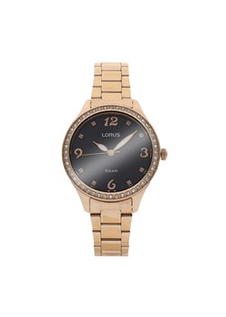 Zegarek LORUS - RG232TX9 Rose Gold/Black ze sklepu eobuwie.pl w kategorii Zegarki - zdjęcie 148101160