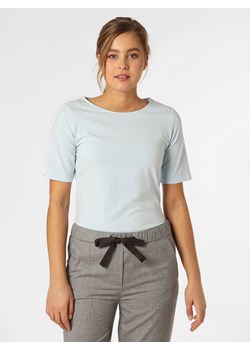 Franco Callegari T-shirt damski Kobiety Dżersej jasnoniebieski jednolity ze sklepu vangraaf w kategorii Bluzki damskie - zdjęcie 148114932