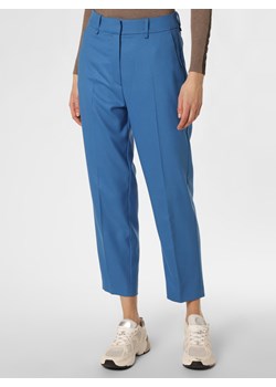 Marie Lund Spodnie Kobiety Sztuczne włókno niebieski jednolity ze sklepu vangraaf w kategorii Spodnie damskie - zdjęcie 148114942