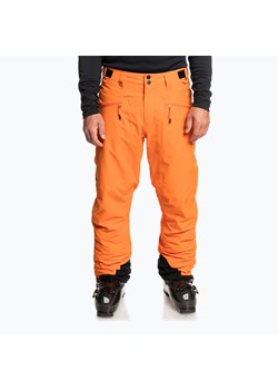 Spodnie snowboardowe męskie Quiksilver Boundry pomarańczowe EQYTP03144 ze sklepu sportano.pl w kategorii Spodnie męskie - zdjęcie 148129180