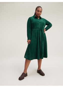 Reserved - Koszulowa sukienka - Turkusowy ze sklepu Reserved w kategorii Sukienki - zdjęcie 148130813