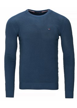 Sweter Tommy Hilfiger  C-neck  Navy Regular Fit ze sklepu dewear.pl w kategorii Swetry męskie - zdjęcie 148137003