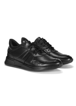 Czarne sneakersy GARRY ze sklepu Domenoshoes w kategorii Buty sportowe męskie - zdjęcie 148148714