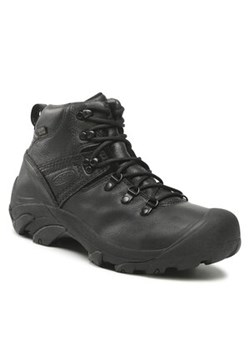 Trekkingi Keen - Pyrenes 1026585 Black/Legion Blue ze sklepu eobuwie.pl w kategorii Buty trekkingowe męskie - zdjęcie 148171411