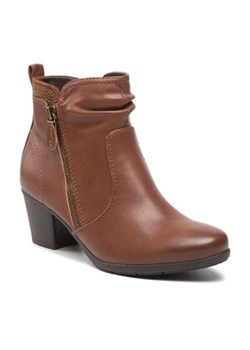 Botki Jana - 8-25363-29 Cognac 305 ze sklepu eobuwie.pl w kategorii Botki - zdjęcie 148172630