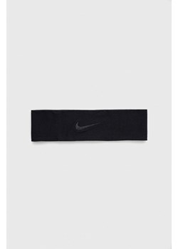 Nike opaska na głowę kolor czarny ze sklepu ANSWEAR.com w kategorii Czapki męskie - zdjęcie 148177322