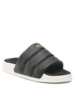 Klapki adidas Originals - adilette Essential W FZ6162 Cblack/Owhite/Goldmt ze sklepu eobuwie.pl w kategorii Klapki damskie - zdjęcie 148182712