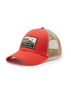 Czapka z daszkiem Deus Ex Machina - Polar Trucker DMF227338 Red Clay ze sklepu eobuwie.pl w kategorii Czapki z daszkiem damskie - zdjęcie 148184011