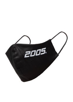 Maseczka materiałowa 2005 - Cotton Mask Black ze sklepu eobuwie.pl w kategorii Maseczki ochronne - zdjęcie 148185541