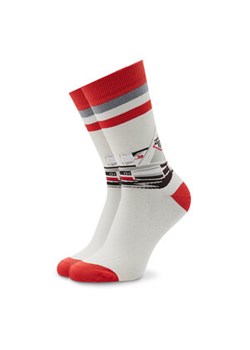 Skarpety wysokie unisex Stereo Socks - Incensed Kill Biały ze sklepu eobuwie.pl w kategorii Skarpetki damskie - zdjęcie 148186041