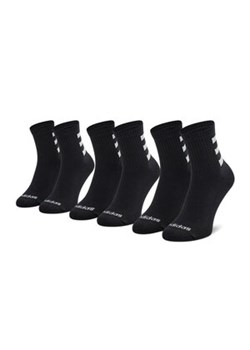 Zestaw 3 par wysokich skarpet męskich adidas - HC 3S Quart 3PP HD2212 Black/Black/Black ze sklepu eobuwie.pl w kategorii Skarpetki męskie - zdjęcie 148190562