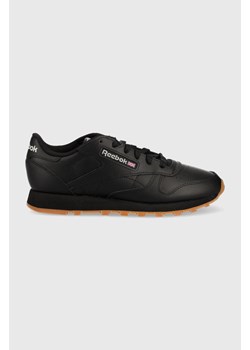 Reebok Classic sneakersy skórzane kolor czarny ze sklepu ANSWEAR.com w kategorii Buty sportowe damskie - zdjęcie 148197023