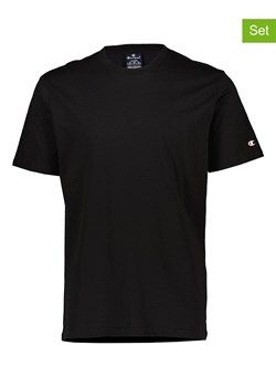 Koszulki (2 szt.) w kolorze czarnym i szarym ze sklepu Limango Polska w kategorii T-shirty męskie - zdjęcie 148211750