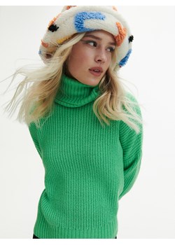Reserved - Sweter oversize - Zielony ze sklepu Reserved w kategorii Swetry damskie - zdjęcie 148232683