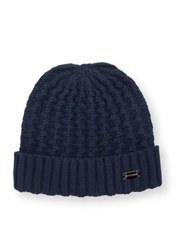 Damska czapka z ozdobnym splotem ze sklepu WITTCHEN w kategorii Czapki zimowe damskie - zdjęcie 148276703