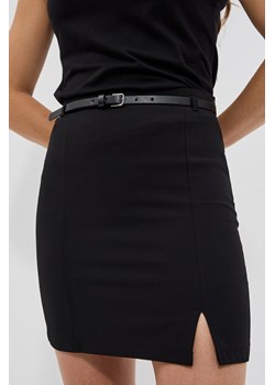 Spódniczka mini z paskiem ze sklepu Moodo.pl w kategorii Spódnice - zdjęcie 148302722