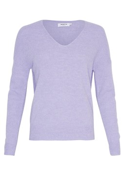 MOSS COPENHAGEN Sweter &quot;Femme&quot; w kolorze fioletowym ze sklepu Limango Polska w kategorii Swetry damskie - zdjęcie 148309360