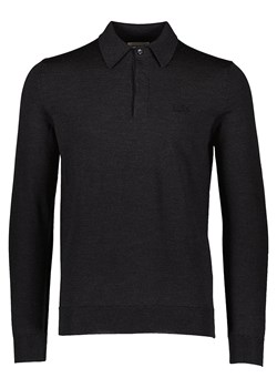 Wełniana koszulka polo w kolorze czarnym ze sklepu Limango Polska w kategorii T-shirty męskie - zdjęcie 148324283
