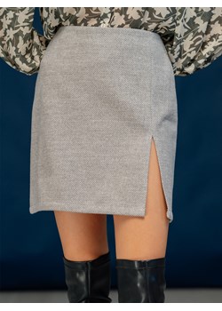 Spódnica mini z rozporkiem Azuri ze sklepu Eye For Fashion w kategorii Spódnice - zdjęcie 148329061